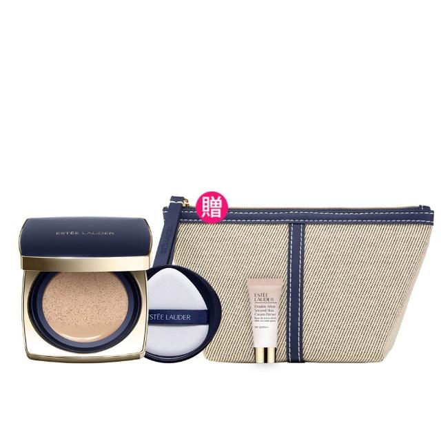 【Estee Lauder 雅詩蘭黛】粉持久完美鎖妝氣墊粉餅SPF45(一盒兩蕊/IU同款/防曬)