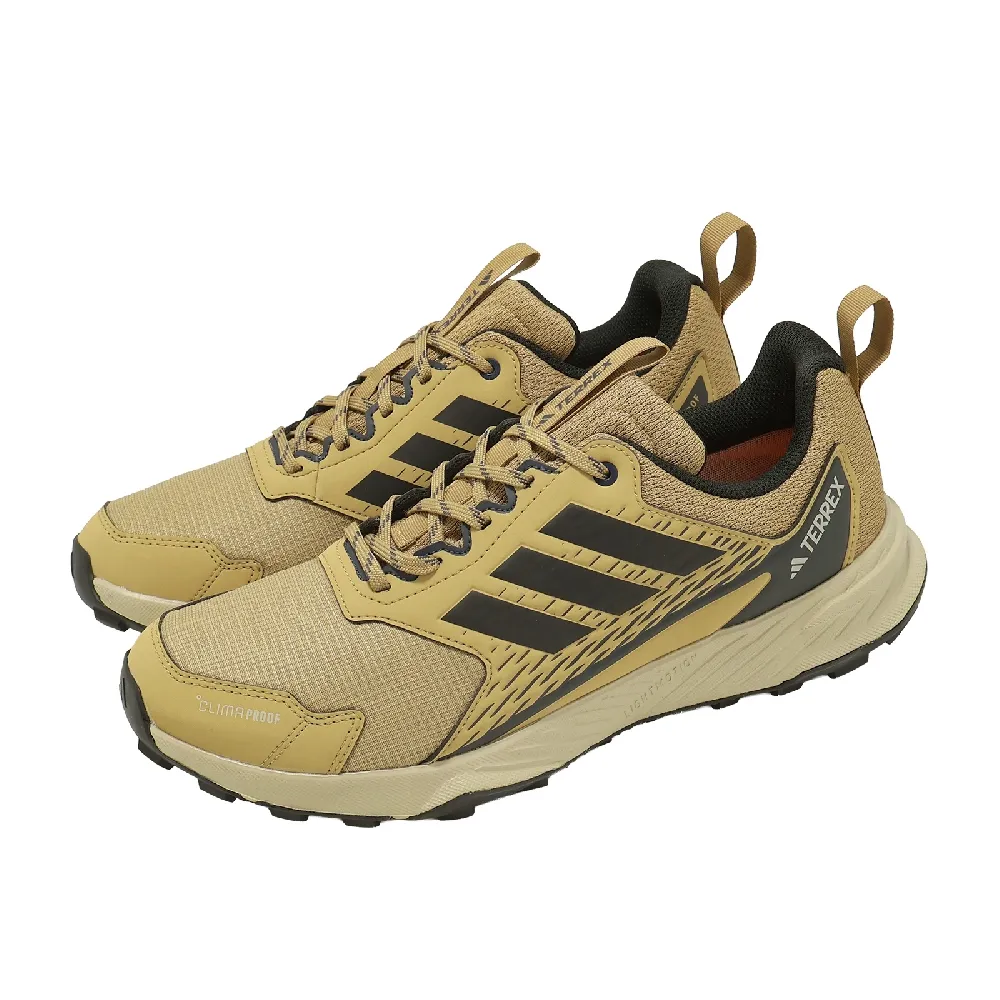 adidas 愛迪達】越野跑鞋Terrex Tracefinder 2 Clima 男鞋棕黑戶外防水