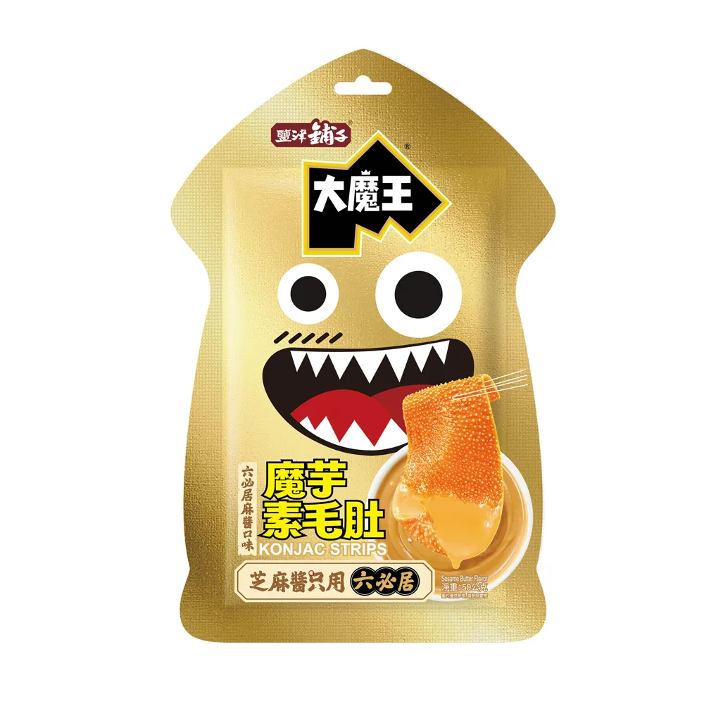 鹽津鋪子】大魔王-魔芋素毛肚50gX2包組(麻醬味) - momo購物網- 好評