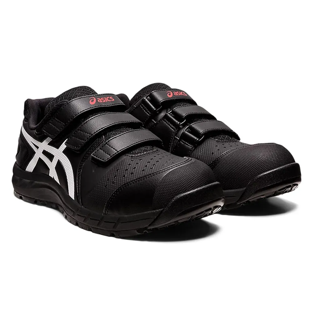【asics 亞瑟士】1273A056-001(WINJOB CP112 男女中性款 寬楦 黏扣帶式 安全 防護鞋)