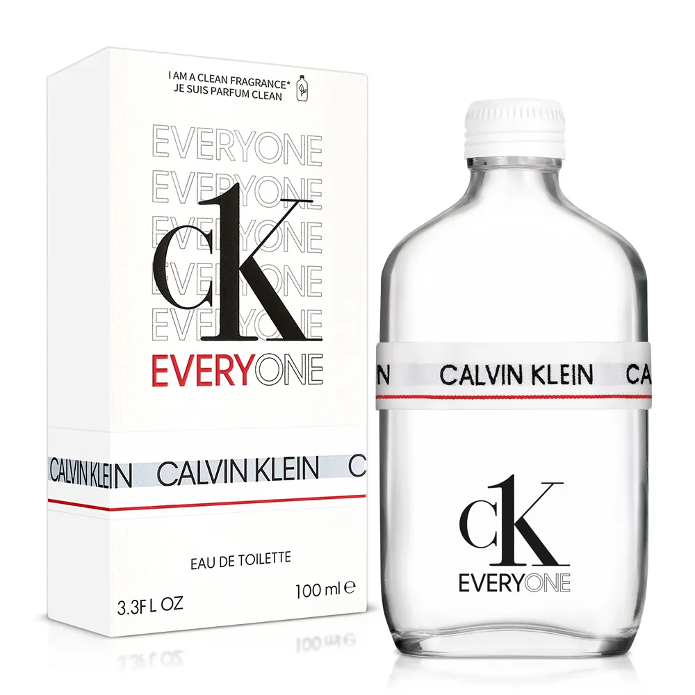 【Calvin Klein 凱文克萊】EVERYONE 中性淡香水100ml(專櫃公司貨)