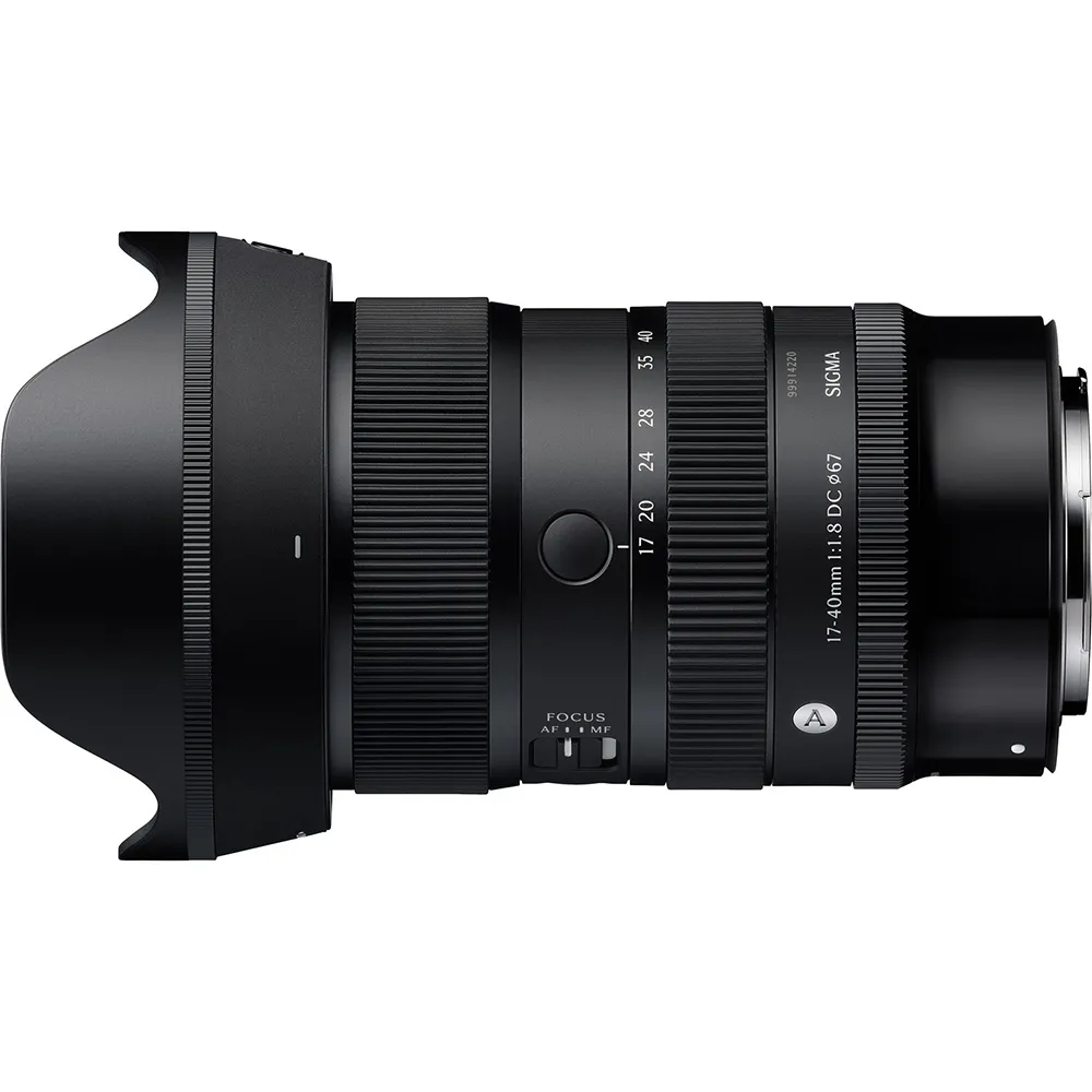 【Sigma】17-40mm F1.8 DC Art for CANON RF 接環(公司貨 廣角變焦鏡頭 旅遊鏡 APS-C 無反微單眼鏡頭)