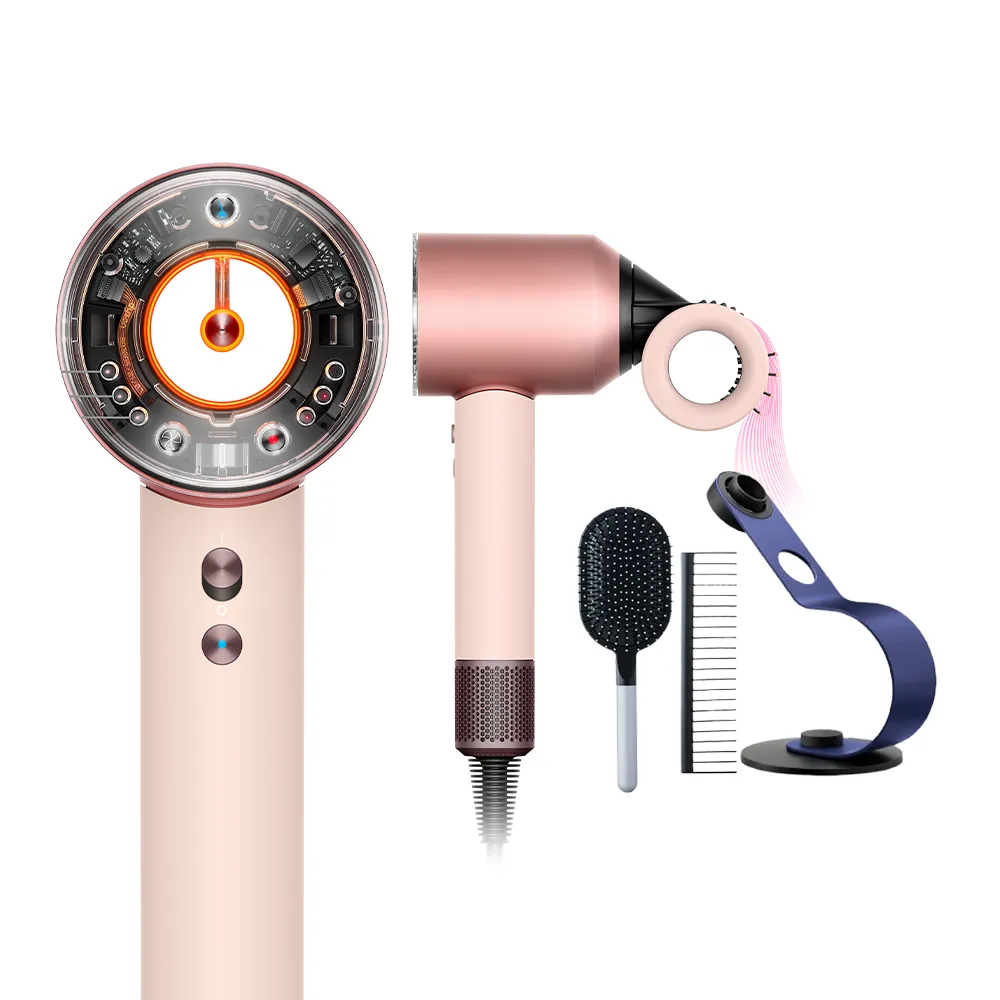 【dyson 戴森】HD16 Supersonic Nural™ 全新一代 吹風機 溫控 負離子(粉霧玫瑰)