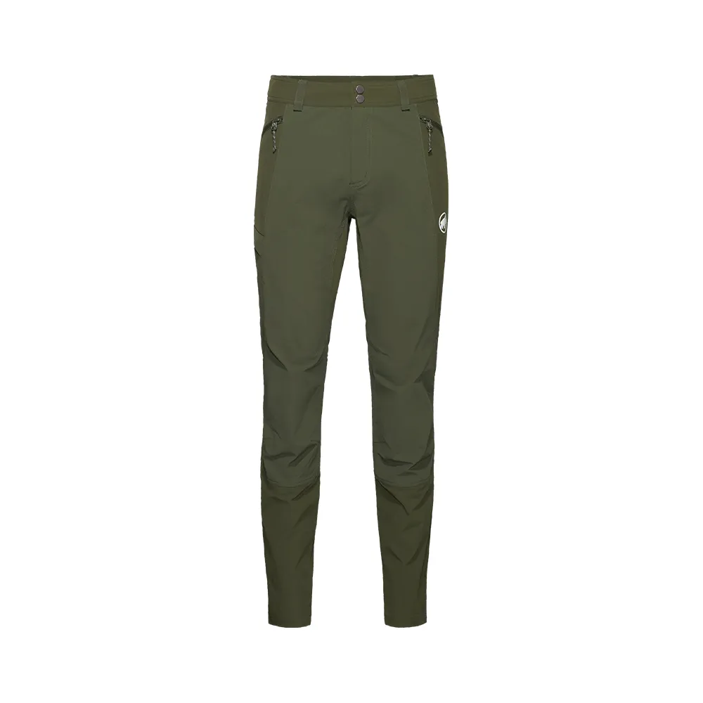 【Mammut 長毛象官方直營】Ducan Pants Men 輕量耐用健行長褲 深沼澤綠 男款 #1022-02490