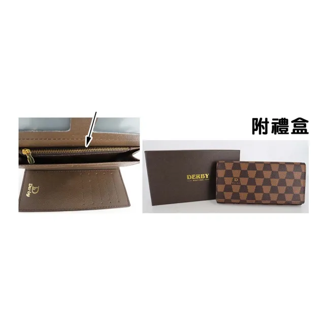 【SNOW.bagshop】雙11 長夾 附盒 防水防刮皮革 中性款 三折暗釦主袋