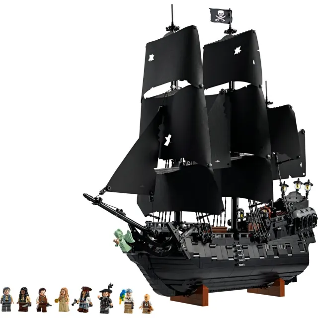 【LEGO 樂高】Icons 10365 史傑克船長的海盜船(神鬼奇航 居家擺設 積木 玩具)