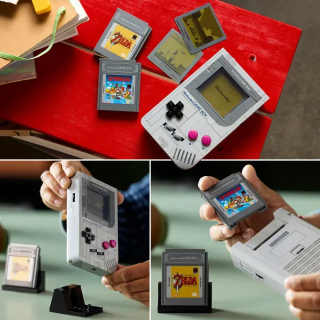【LEGO 樂高】超級瑪利歐系列 72046 Game Boy(復古遊戲機 任天堂 玩具 積木 禮物)