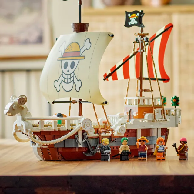 【LEGO 樂高】航海王系列 75639 前進梅利號海賊船(ONE PIECE 魯夫 居家擺設 禮物)