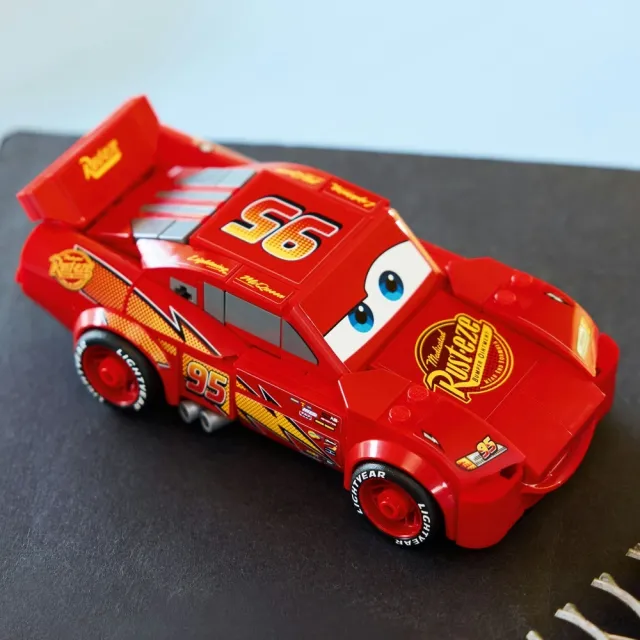 【LEGO 樂高】極速賽車系列 77255 閃電麥坤(汽車總動員 迪士尼皮克斯 積木 玩具)