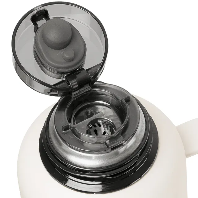 【ZWILLING 德國雙人】THERMO PLUS 316L不鏽鋼保溫保冰戶外運動水壺1200ml-奶油白(德國雙人牌集團官方直營)