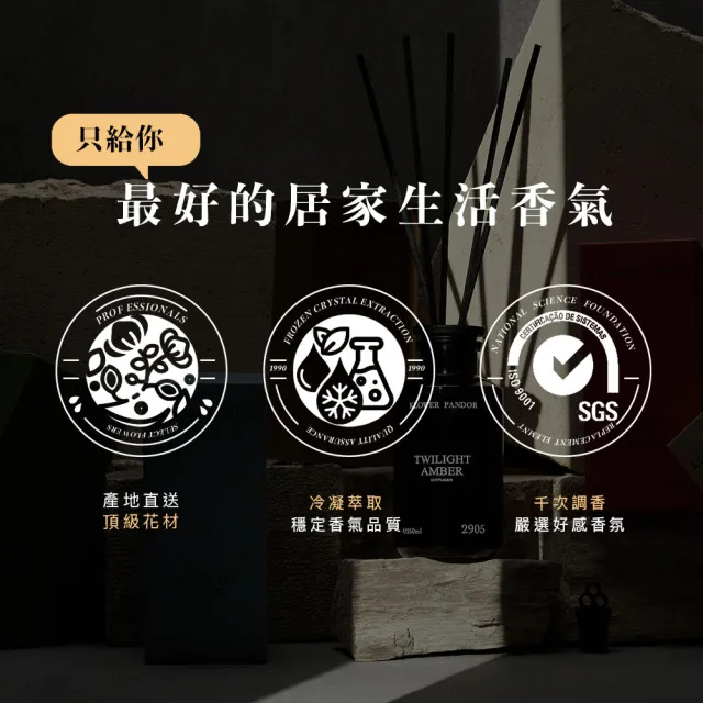 【KLOWER PANDOR】KP記憶香氛 沉浸式空間擴香補充瓶500ml-2入組(多款任選)