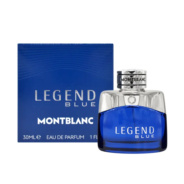 【MONTBLANC 萬寶龍】傳奇紳藍男性淡香精 30ml(Legend Blue 香水 男香 專櫃公司貨)