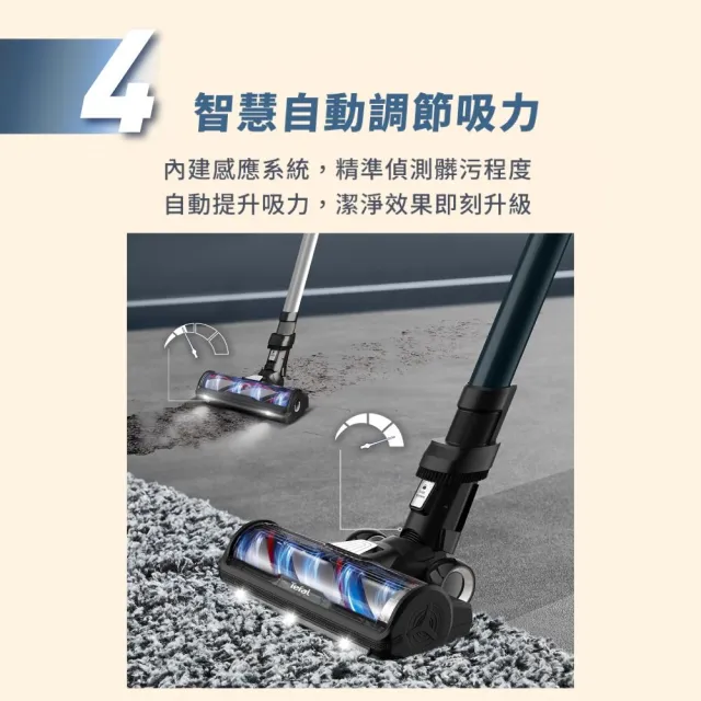【Tefal 特福】X-force 13.60 可彎折無線濕拖吸塵器-TY9AD3HT(法國銷售第一)