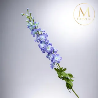【Floral M】法式最美祝福大飛燕莫內紫仿真花花材1入組(人造花/仿真花/假花/花藝DIY/裝飾花材)