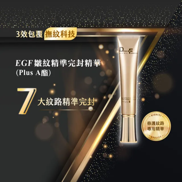 【DF 美肌醫生】EGF皺紋精準完封精華 (plus A酯）15mL