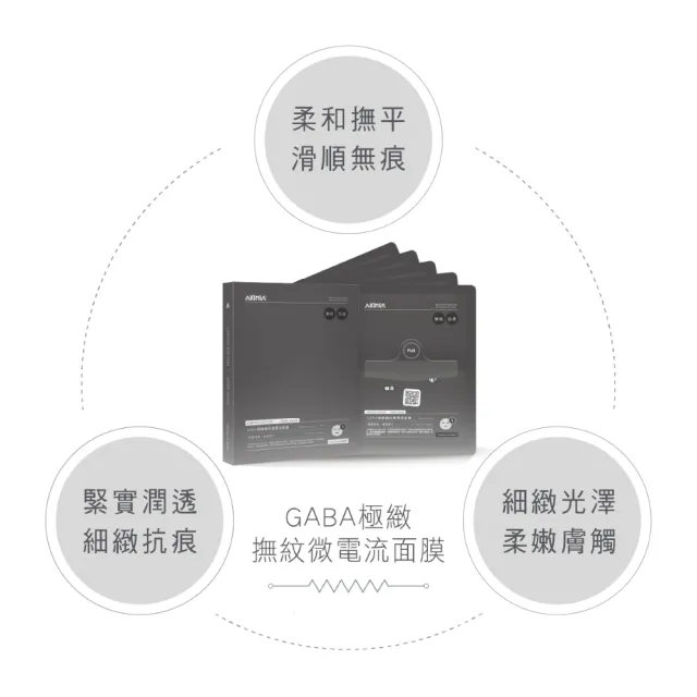 【AKIMIA】GABA 極緻撫紋微電流面膜 10片