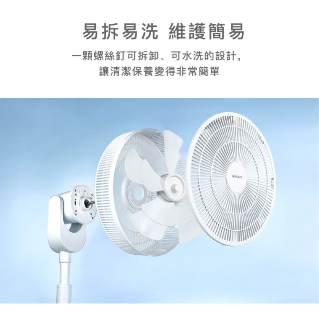 【acerpure】Acerpure COZY F5 極靜音DC循環風扇 日光白(AF555-20W)