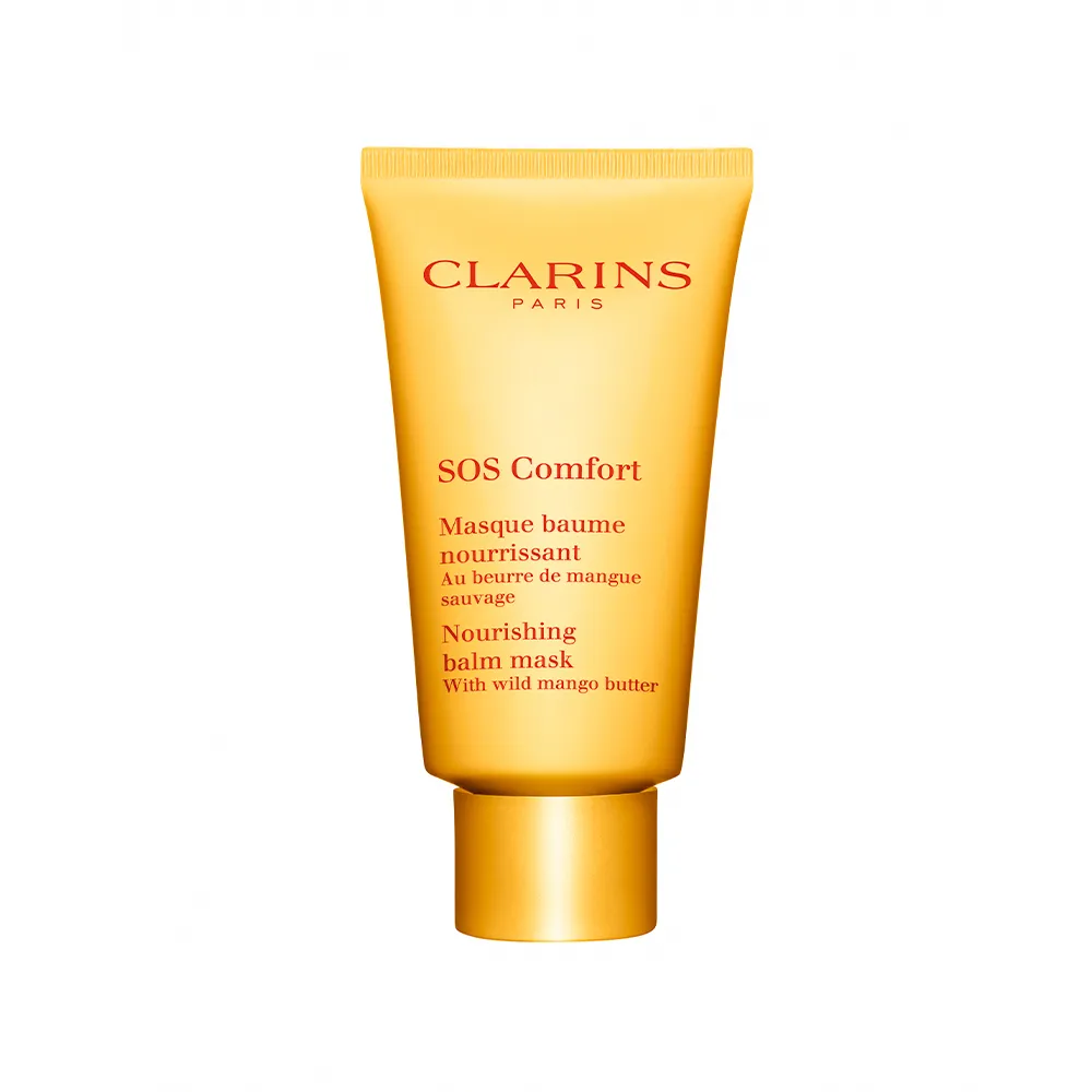 【CLARINS 克蘭詩】SOS 野芒果滋養面膜75ML(滋養面膜)