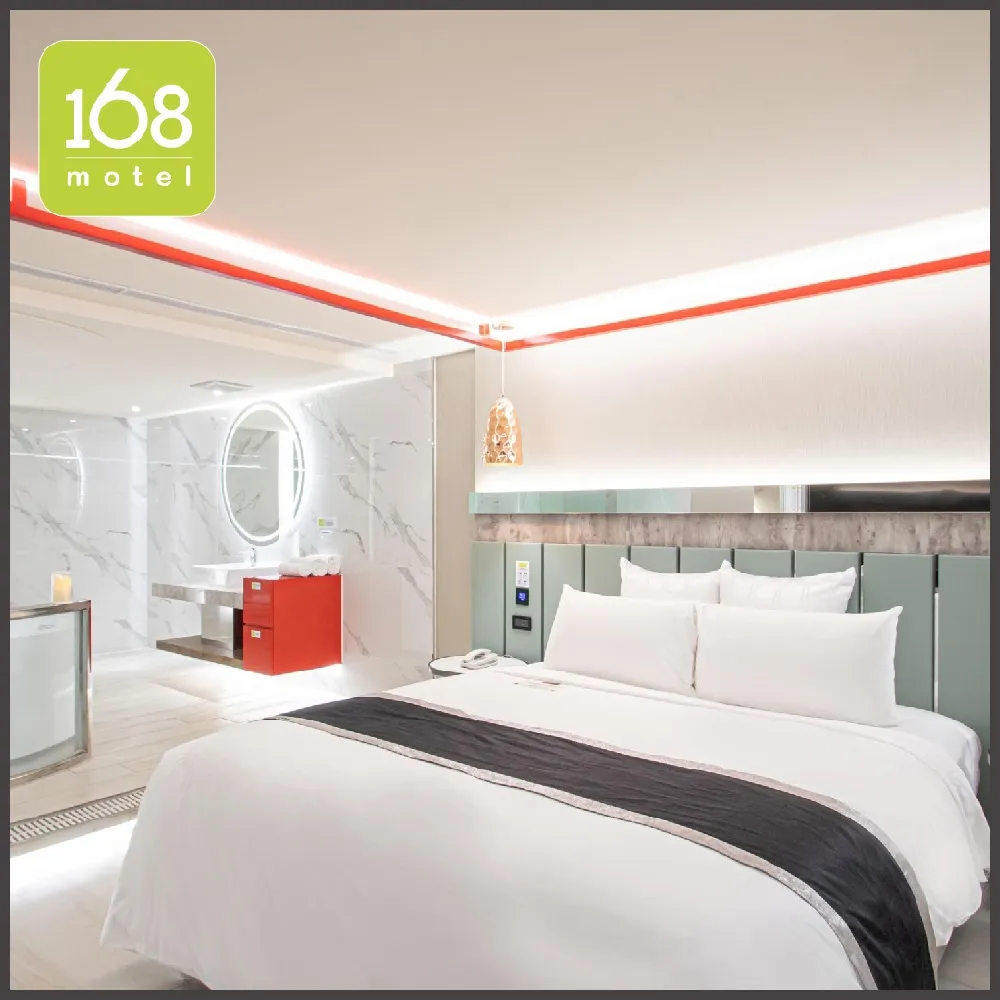 168motel中壢館|雙人房平假日休息3H〈不可指定房型 依現場房況安排〉MO