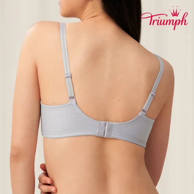 【Triumph 黛安芬】風格自在系列 涼感軟鋼圈內衣(竹炭暖灰)