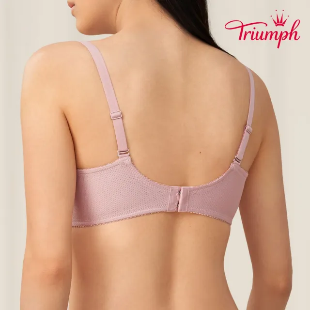 【Triumph 黛安芬】風格自在系列 涼感軟鋼圈內衣(嫩膚粉/竹炭暖灰)