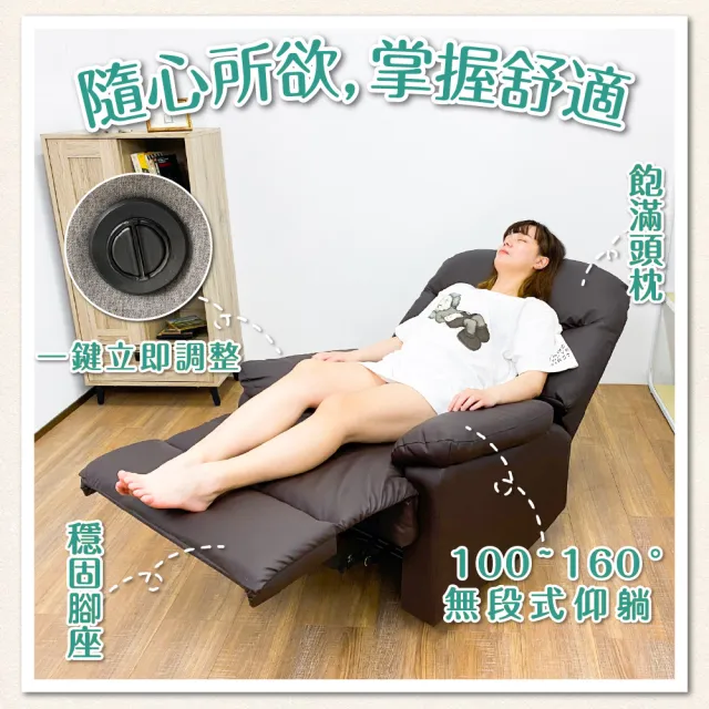 【JUSTBUY】馬爾默電動沙發躺椅-SS0003懶人沙發 孝親椅 美容椅 美甲美睫 長照機構(一般地區免運)
