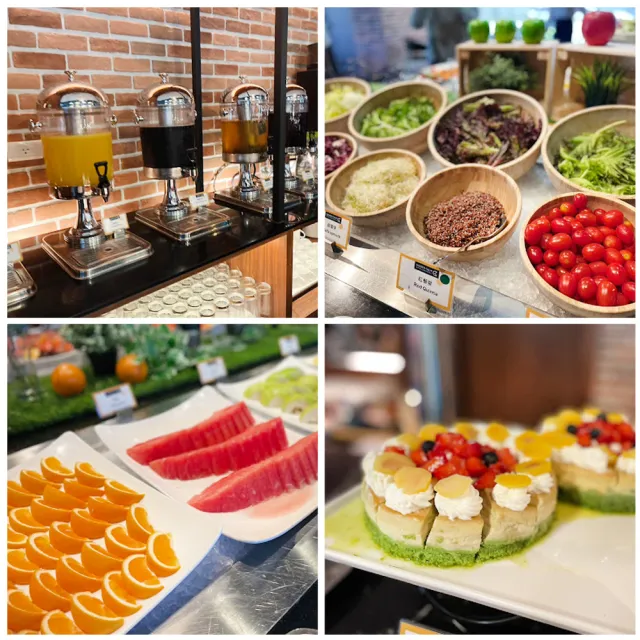 台中震大金鬱金香酒店｜禾憶餐酒館★平日午餐海陸吃到飽(假日午/晚+250)-豪華升級海味必吃！