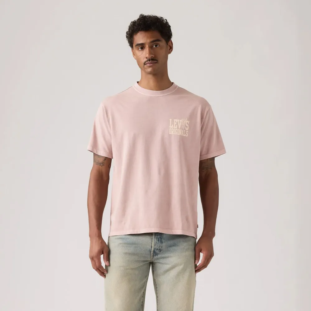 【LEVIS】Vintage寬鬆版型 造型短袖Tee 男生上衣 人氣新品 87373-0404