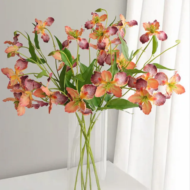 【Floral M】莫內花園愛麗絲鳶尾花仿真花花材1入組(人造花/仿真花/假花/花藝DIY/裝飾花材)