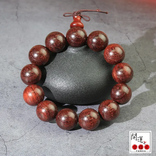 【開運方程式】金星血檀佛珠18mm(神聖念珠邪污不侵)