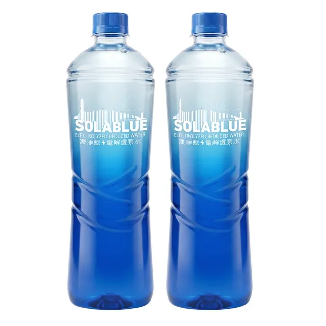 【SOLABLUE 潗淨藍】PH8.5 電解還原鹼性水 820mlx2箱(共40入;天然微礦 鹼性水 礦泉水 官方直營)