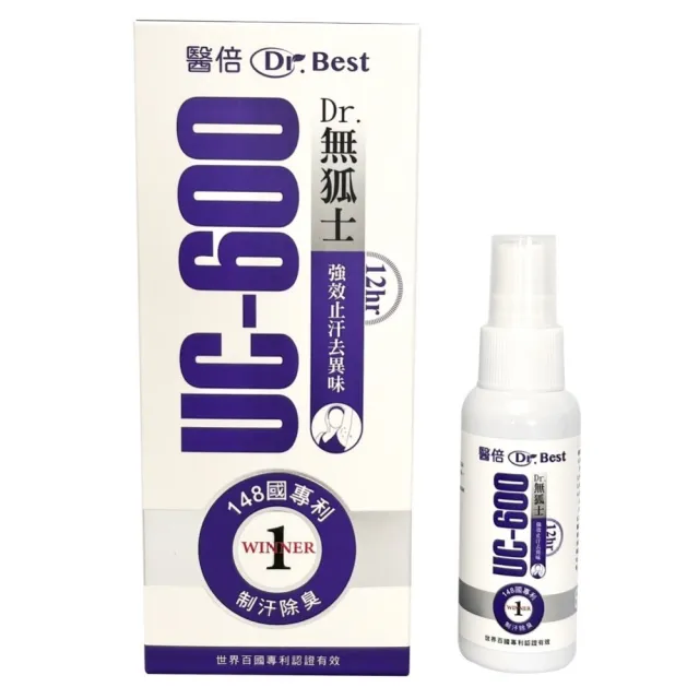 醫倍 DR.無狐士專業制汗噴霧百萬回饋檔