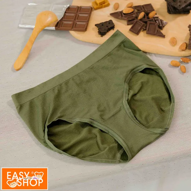 【EASY SHOP】iMEWE-Protimo抗菌密臀褲-高腰(抹茶巧克力)
