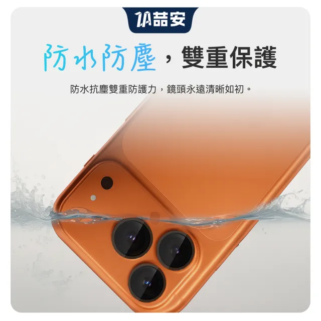 【ZA 喆安】分離式懶人鋼化玻璃手機鏡頭保護貼膜蓋i18/17/16/15 Air/Plus/Pro/Pro Max 適用iPhone