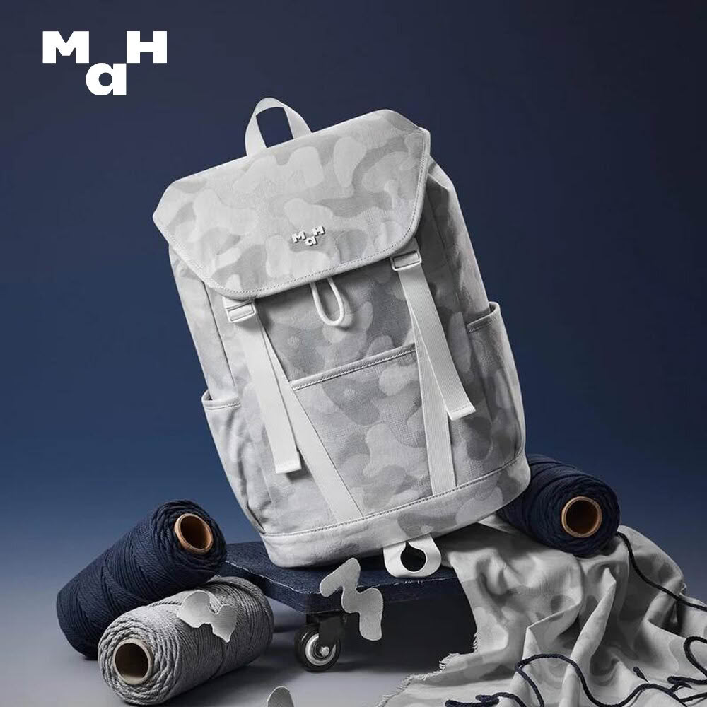 【MaH】官方旗艦館 Young Tour系列 迷彩牛仔後背包(14吋/18L)