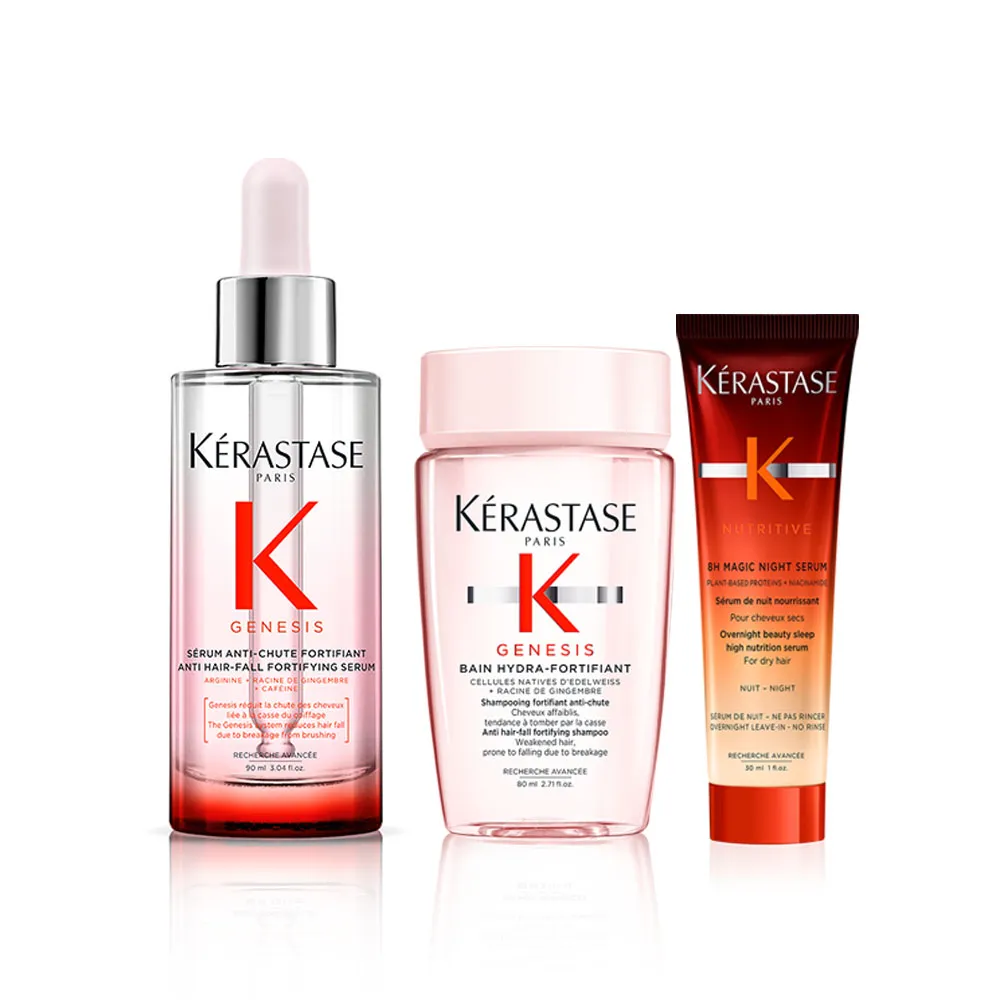 【KERASTASE 巴黎卡詩】粉漾芯生頭皮調理精華90ml(頭皮精華/頭皮保養/蓬鬆/養髮)