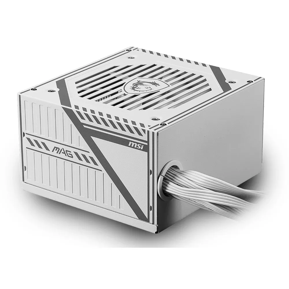 【MSI 微星】MAG A650BNL WHITE 650W 銅牌 電源供應器