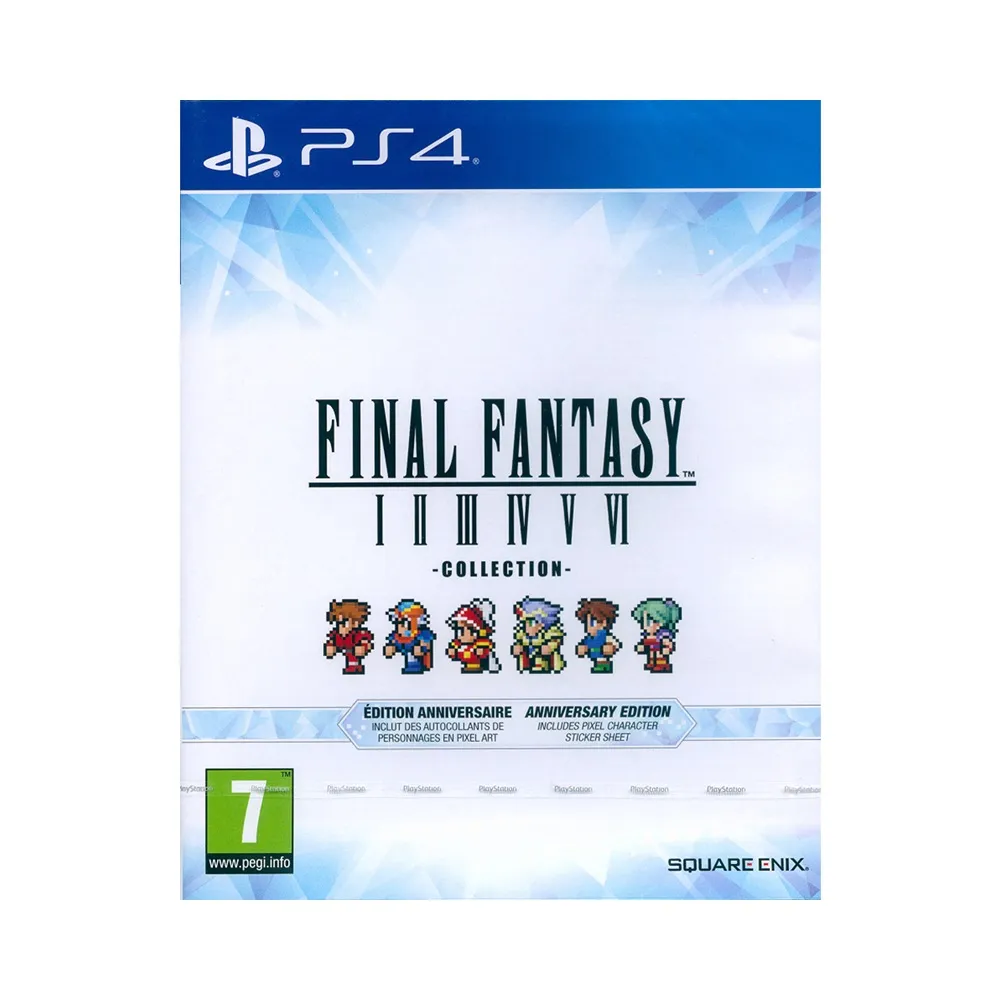 【SONY 索尼】PS4 最終幻想 太空戰士 像素複刻 1-6 合集 FF I-VI(中英日文歐版)