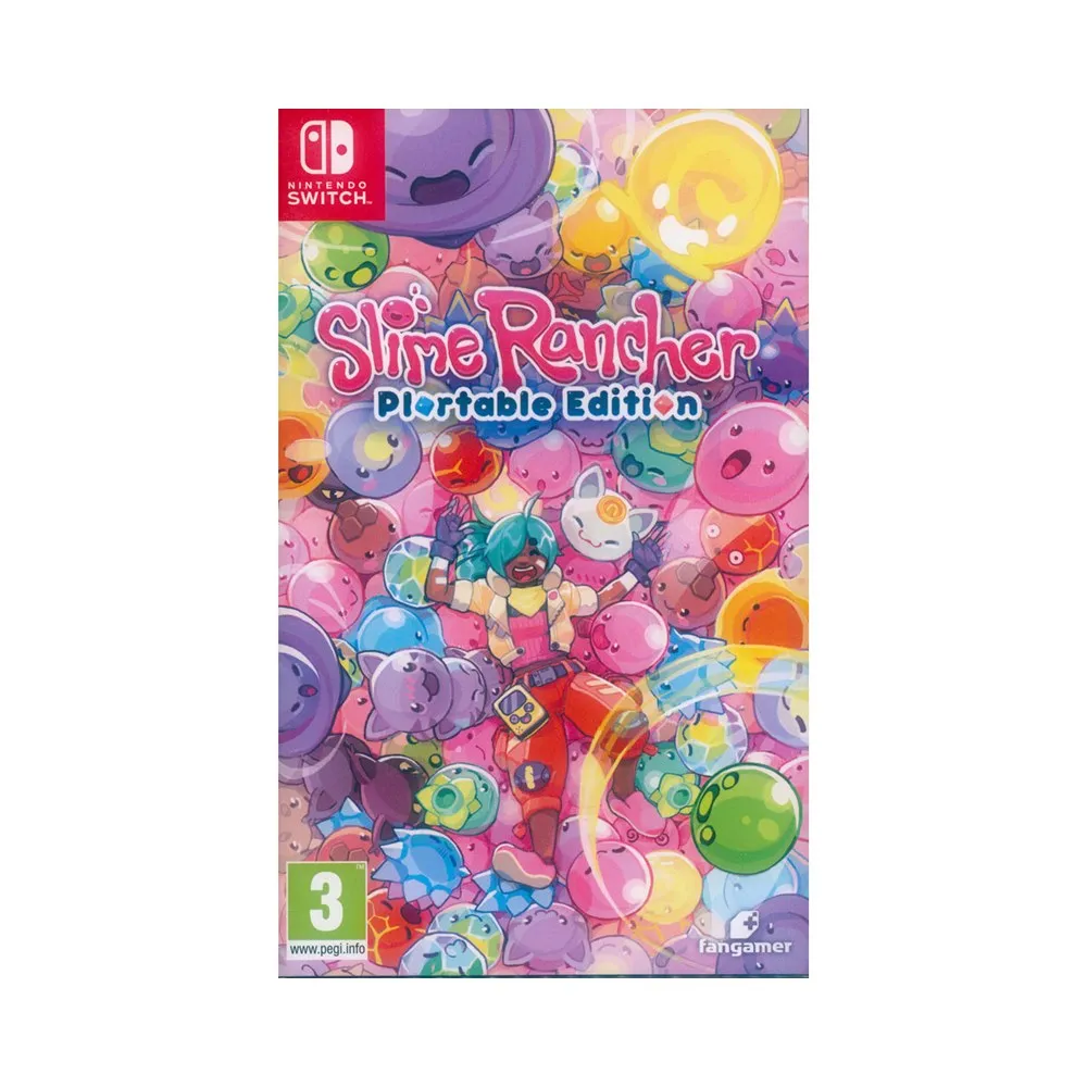 【Nintendo 任天堂】NS Switch 史萊姆牧場 便攜版 Slime Rancher：Plortable Edition(中英日文歐版)