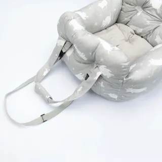【NITORI 宜得利家居】(DECO HOME商品)接觸涼感 車用寵物窩 寵物床 N COOL 極冷 白貓(DH)