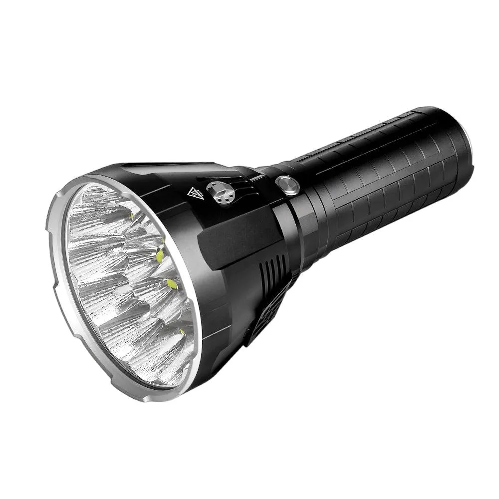 【IMALENT】電筒王 MS18(加贈收納包_ 10萬流明 最遠射程1350米 強光手電筒 戶外探照搜救燈 泛光兼遠射)