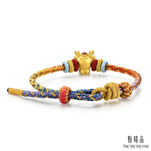 【點睛品】網路獨家款 福祿相伴 黃金手繩