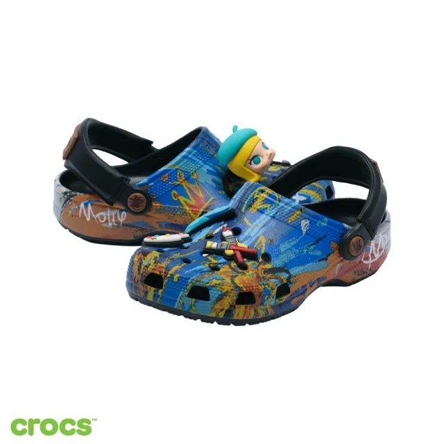 【Crocs】中性鞋 MOLLY 聯名 經典克駱格 洞洞鞋 七彩色(212962-90H)