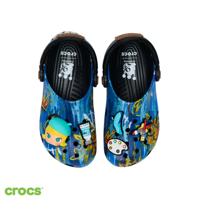 【Crocs】中性鞋 MOLLY 聯名 經典克駱格 洞洞鞋 七彩色(212962-90H)