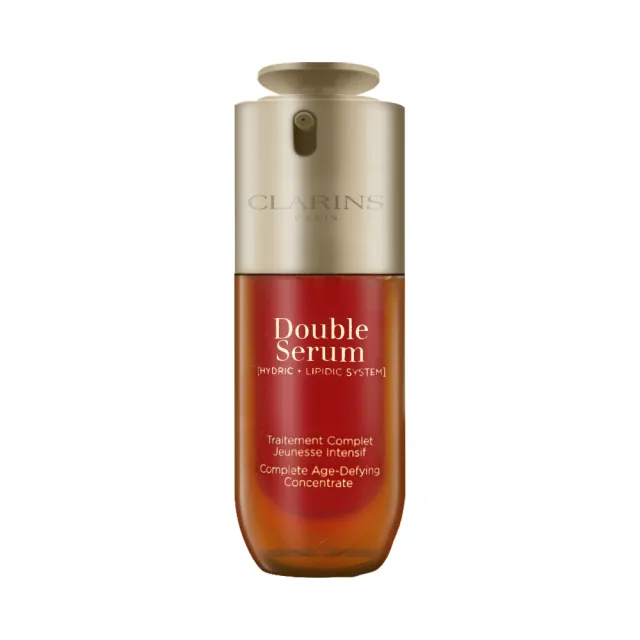 【CLARINS 克蘭詩】黃金雙萃精華 75ml(國際航空版)