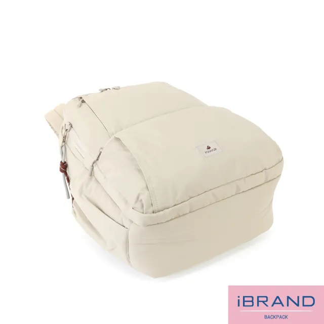 【iBrand】雙11 輕柔LIGHT雙層拉鍊後背包 輕量 大容量(防潑水 多色任選)