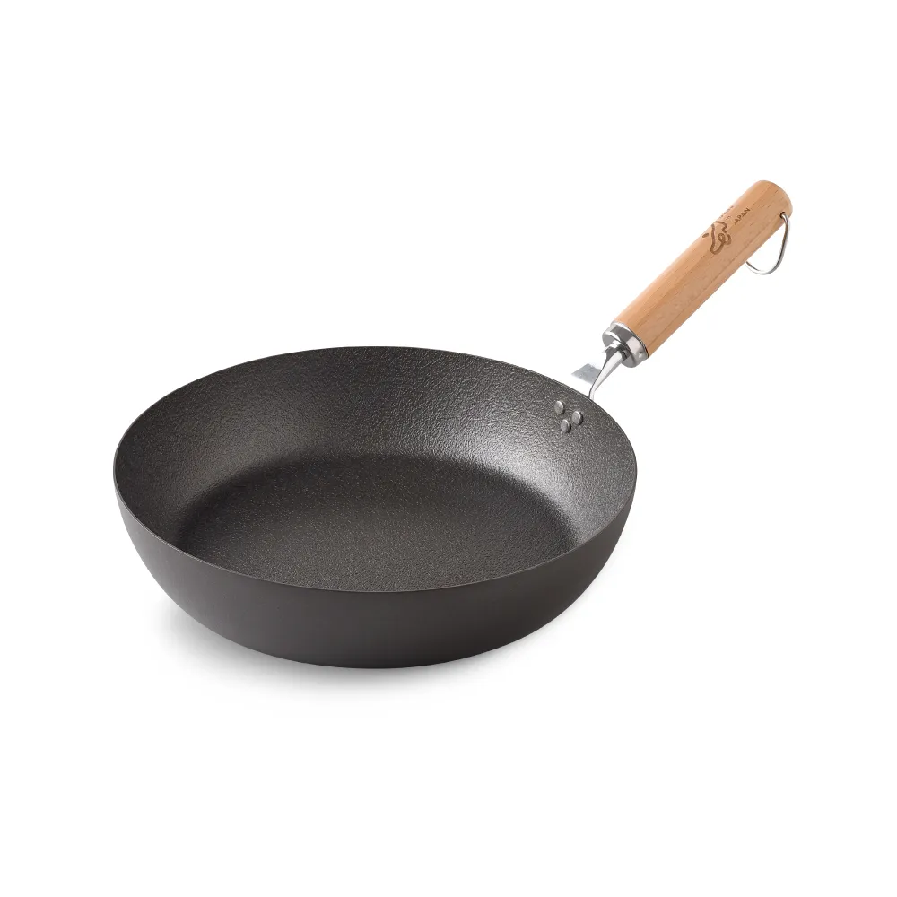 【Arnest】eN鐵防護平底鍋＿26cm(ih爐可用鐵鍋/日本製平底鍋/物理性不沾鍋)