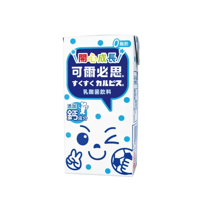 【ASAHI 朝日】官方直營 可爾必思 開心成長乳酸菌飲料160mlx4組