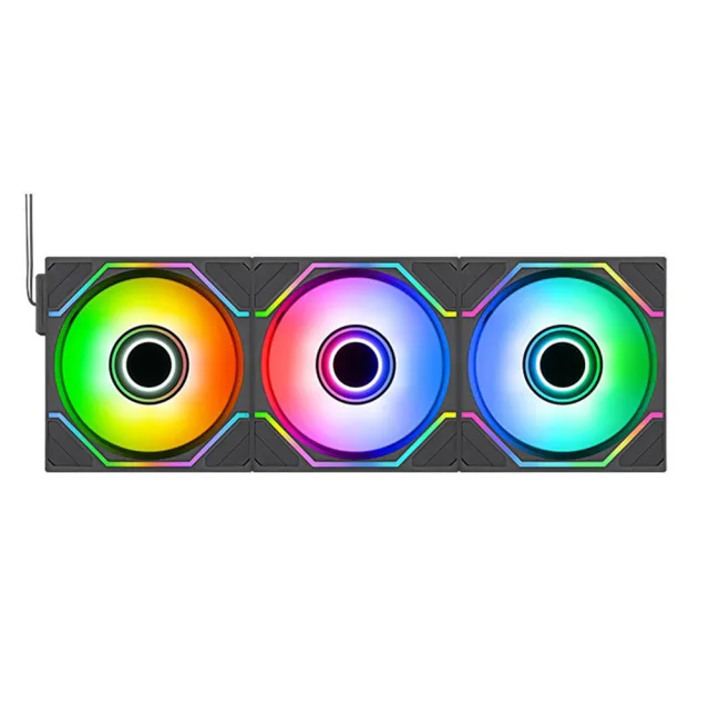 【Thermaltake 曜越】耀影SWAFAN 120&140 EX INFINITY ARGB系統散熱風扇 雙重無限鏡燈效 可替換式扇葉