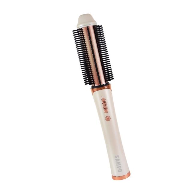 【SAMPO 聲寶】無線陶瓷直捲兩用造型器/捲髮器/直髮梳/離子梳(HC-Z1705L)